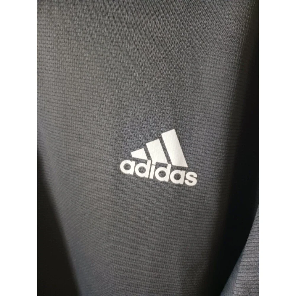 Adidas Golf‎ Mens Performance Athletic Gray Polo Shirt Size 2XL